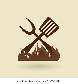 delicious bbq  design 