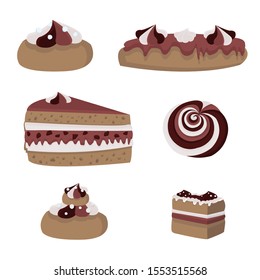 Delicious delicious and beautiful pastries.