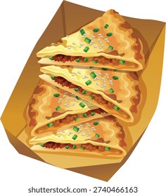 delicious beef crunch shawarma wrap
