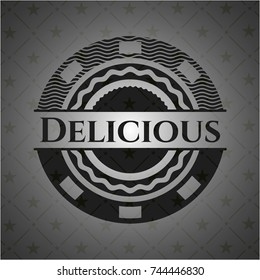 Delicious black emblem. Vintage.