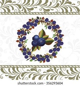 delicious blueberry design, vector illustration eps10 graphic 