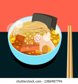 A delicious bowl of ramen