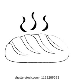 delicious bread bakery icon