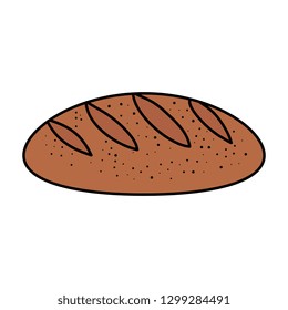 delicious bread integral icon