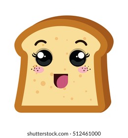 delicious bread kawaii style