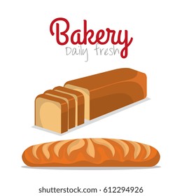 delicious bread product icon