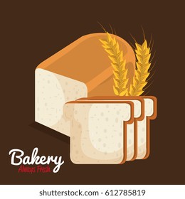 delicious bread product icon
