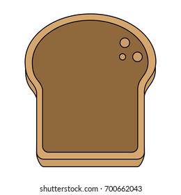 delicious  bread slice icon image