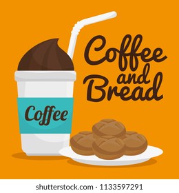 delicious breads and coffee label