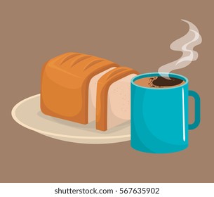 delicious breakfast menu icon