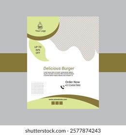 Delicious Burger Flyer Template Design