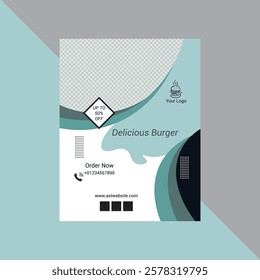 Delicious Burger Flyer Template Design 
