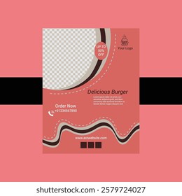 Delicious Burger Flyer Template Design