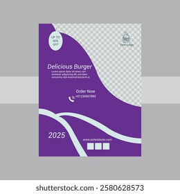 Delicious Burger Flyer Template Design