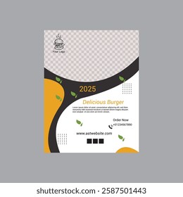 Delicious Burger Flyer Template Design
