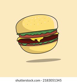 Delicious burger vector illustration. Flat icons, logos or stickers for your designs, menus, websites, promotional items
EPS 10 Files