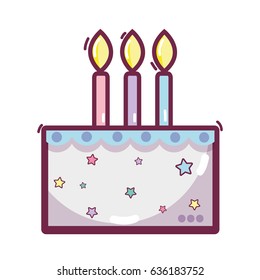 delicious cake happy birthday celebration