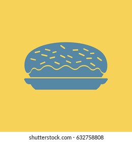 delicious cake, cake icon