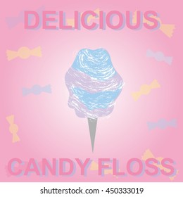 delicious candy floss