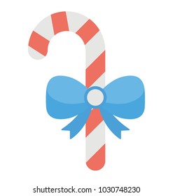 
A delicious candy candy with ribbon bow, 
