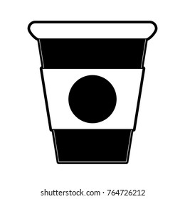 Delicious capuccino cup
