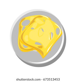 Delicious cheese food