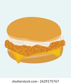 delicious cheeseburger. Fast food. burger icon 