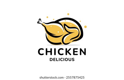 Delicious Chicken Dish Logo for Food Business