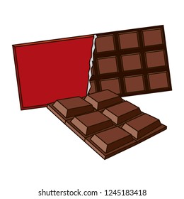 Delicious chocolate bar