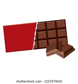 Delicious chocolate bar