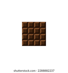 delicious chocolate bar design vector