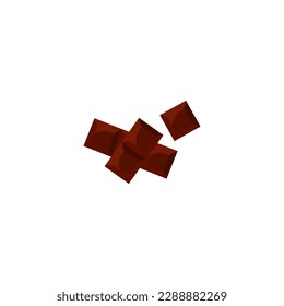 delicious chocolate bar design vector