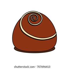 Delicious chocolate candy