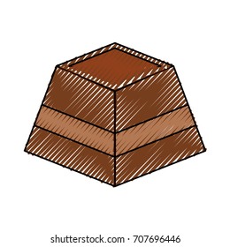 Delicious chocolate candy bar