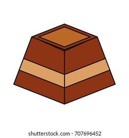 Delicious chocolate candy bar