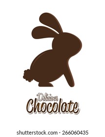 delicious chocolate design, vector illustration eps10 graphic 