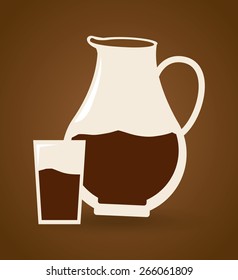 delicious chocolate design, vector illustration eps10 graphic 