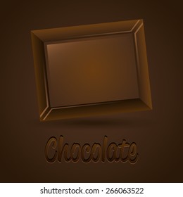 delicious chocolate design, vector illustration eps10 graphic 