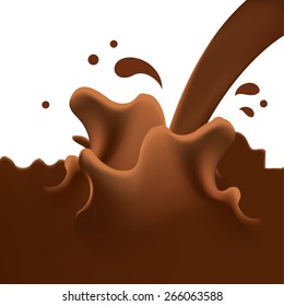 delicious chocolate design, vector illustration eps10 graphic 