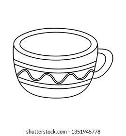 delicious chocolate mug icon