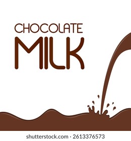 Delicious chocolate splash creates a background of liquid milk with candy in 3D melt. Drop isolated, creamy swirl coffee. Vector texture design, food illustration. White cake wave set