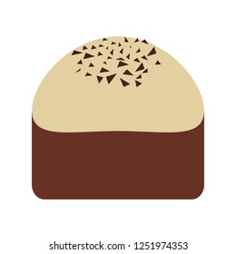 Delicious chocolate sweet