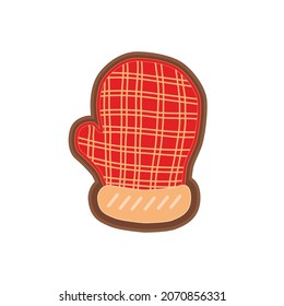 Deliciosa galleta de galleta de galleta de gallina de gallina de Navidad.