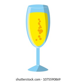 delicious cocktail alcohol beverage in the glass