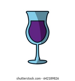 Delicious cocktail drink
