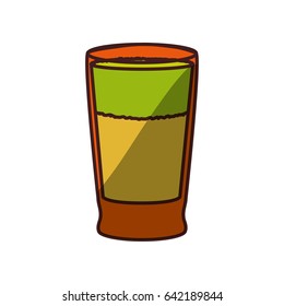 Delicious cocktail drink
