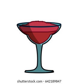 Delicious cocktail drink