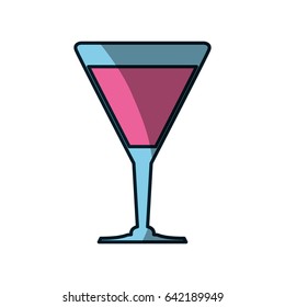 Delicious cocktail drink
