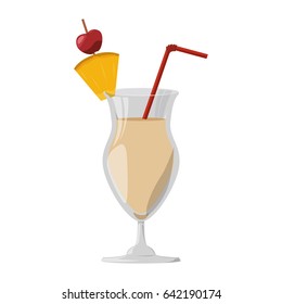 Delicious cocktail drink