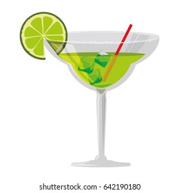 Delicious cocktail drink